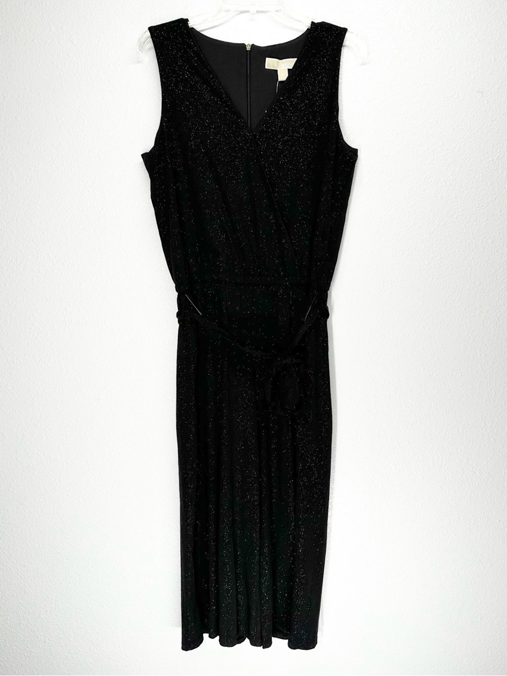 MICHAEL Michael Kors women’s sleeveless black jumpsuit